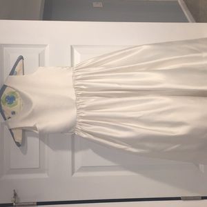 Girls flower girl dress.